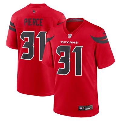 Houston Texans Nike Game Ausweichtrikot - Rot - Dameon Pierce - Herren Image