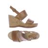 Hush Puppies Damen Sandale, Gr. 41, braun, Leder