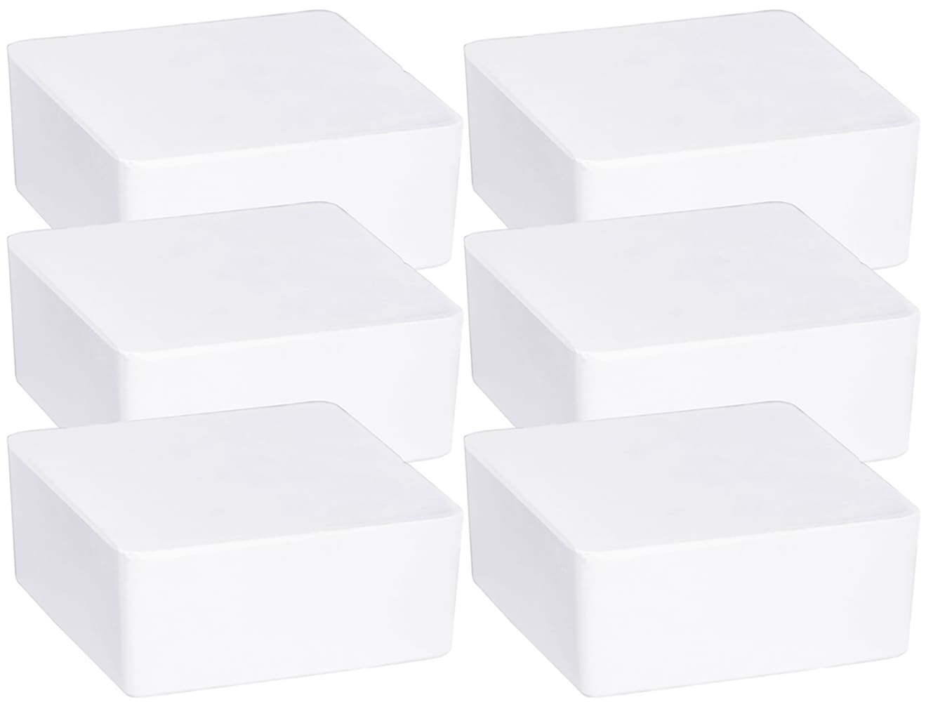 Raumentfeuchter-Nachfüllpack WENKO "Modell Cube", weiß, B:12cm H:5cm T:12cm, Klimageräte-Nachfüllpacks, reduziert Luftfeuchtigkeit ohne Strom, für Räume bis 80 m³