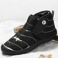 stivali da neve invernali isolati da uomo – stivaletti slip-on impermeabili con fodera in pelliccia sintetica, suola antiscivolo per escursioni all'aperto e clima freddo