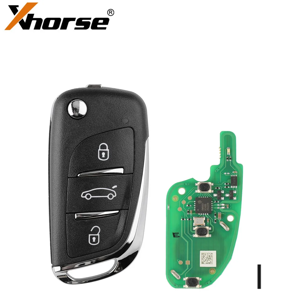 5 Stück Xhorse XEDS01EN Super-Fernbedienung im DS-Stil für alle Ausweise wie der Super-Chip Image