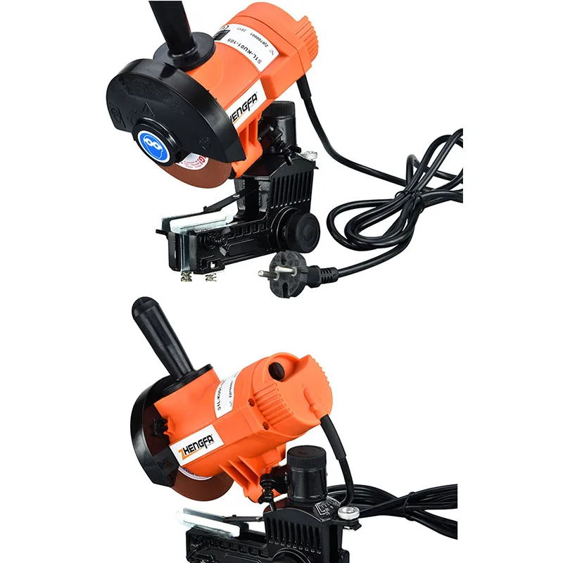 Kettens chleif maschine 220v 85w tragbare elektrische Kettensäge Kettens chärfer Schärfer Werkzeug Garten werkzeug Holz bearbeitung Image