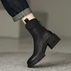 Winter 2024 weibliche kurze Schuhe Trend Damen Stiefeletten Herbst Booties Pu bequem und elegant Frühling Y2k Designer Luxus 39