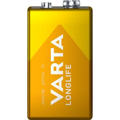 Varta - 9V-Blockbatterie longlife, 1St.