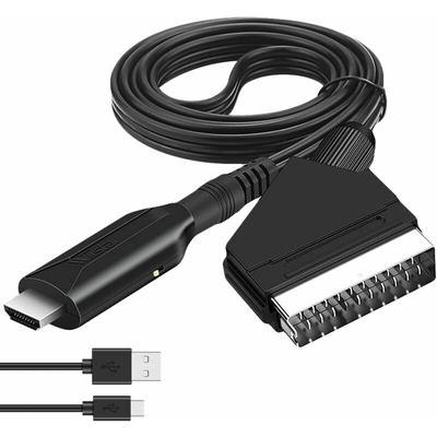 Ahlsen - Scart-zu-HDMI-Konverter für HDTV/DVD/Set-Top-Box/PS3/PAL/NTSC – Starlight Image