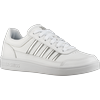 Sneaker K-SWISS "Court Chasseur", Gr. 40, weiß (weiß, silber, weiß), Textil, Synthetik, sportlich, Schuhe
