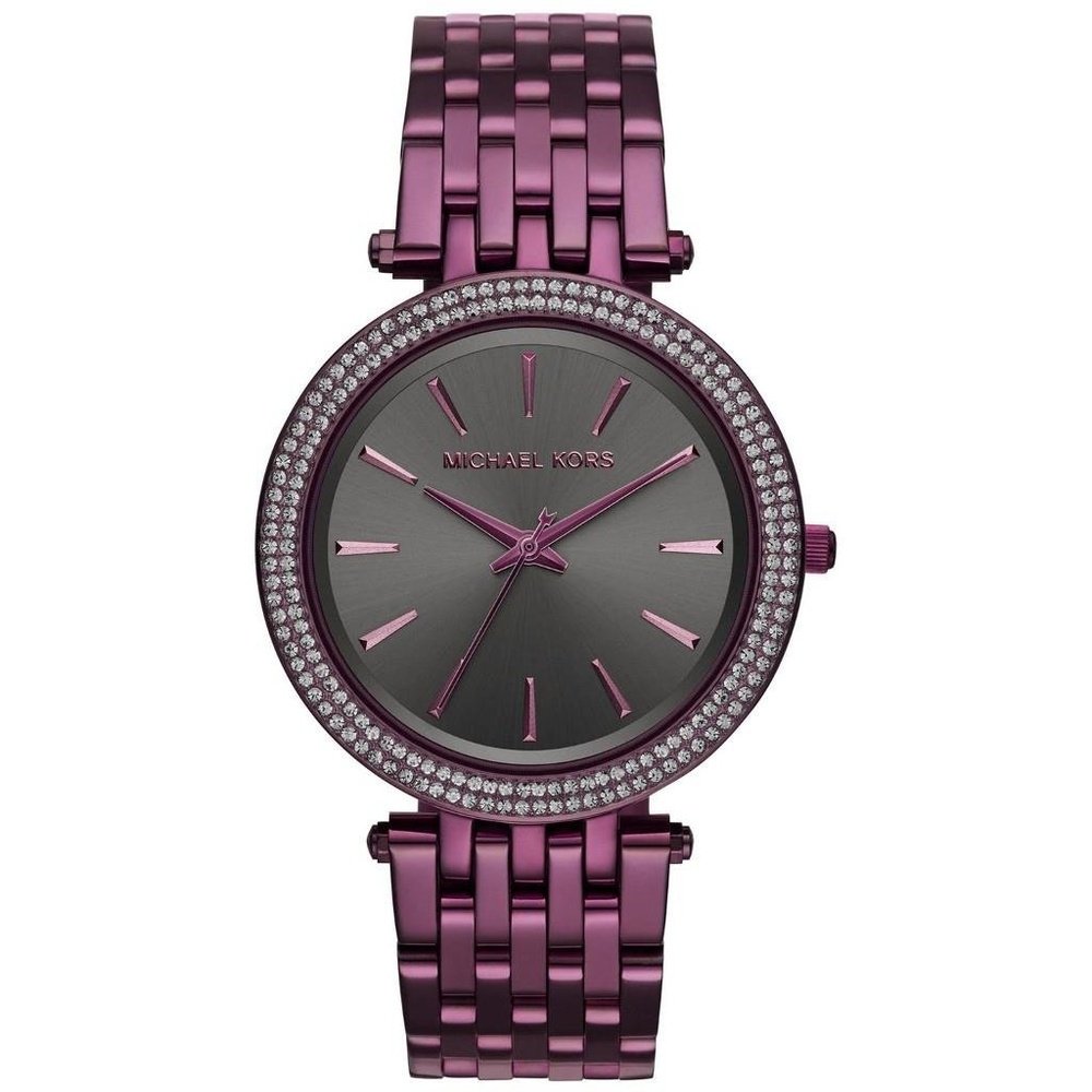 Michael Kors MK3554 Darci Gunmetal Zifferblatt Damenuhr Image