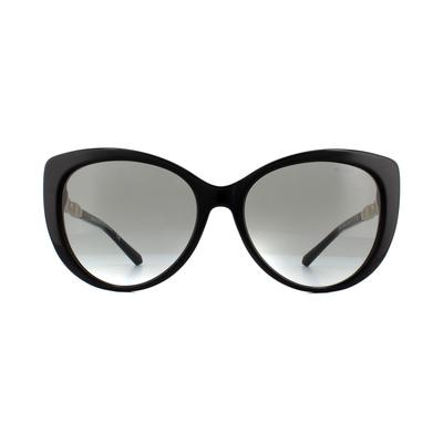 Michael Kors Cat Eye Womens Black Gris Gradient Lunettes de soleil