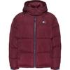 Alaska Puffer Jacket von Tommy Jeans in der farbe Rot und in größe XL.