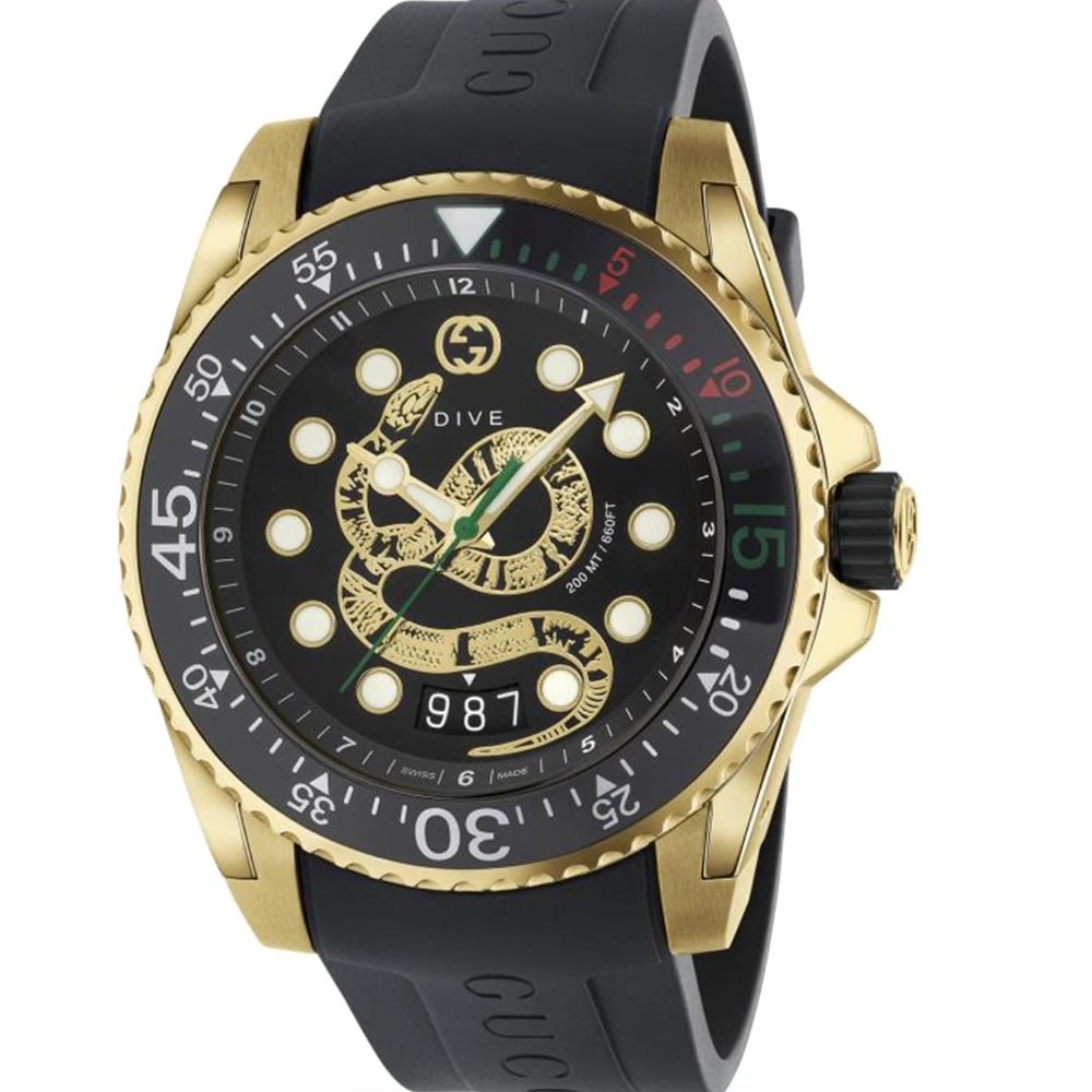 Gucci YA136219 Tauchen Herrenuhr Image