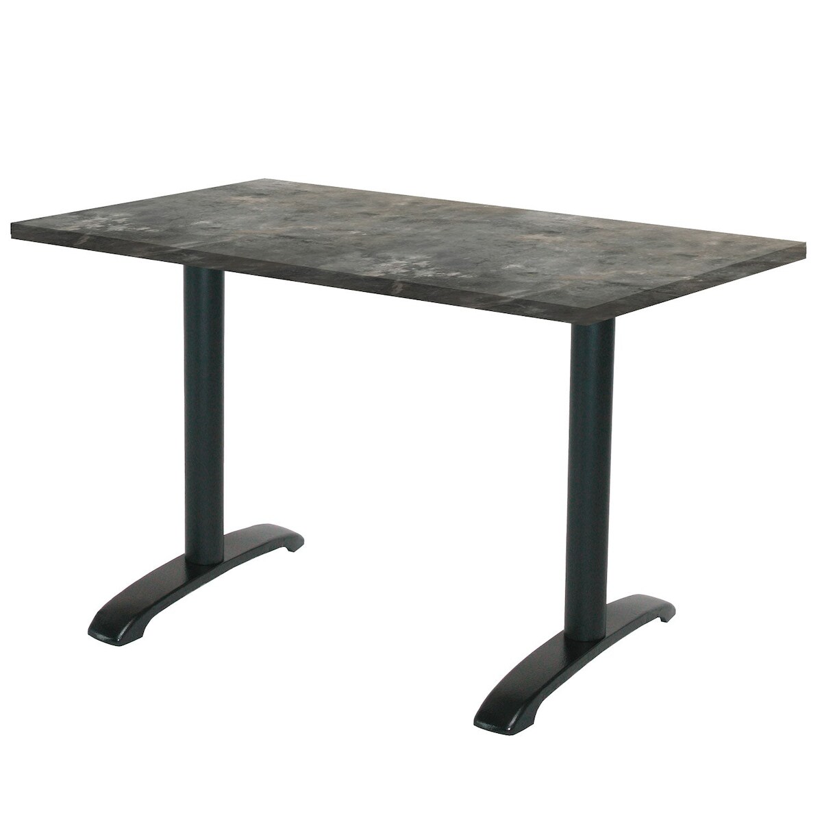 Restootab Tisch Bazila 160x80cm - Modell metallisierter Stein Image