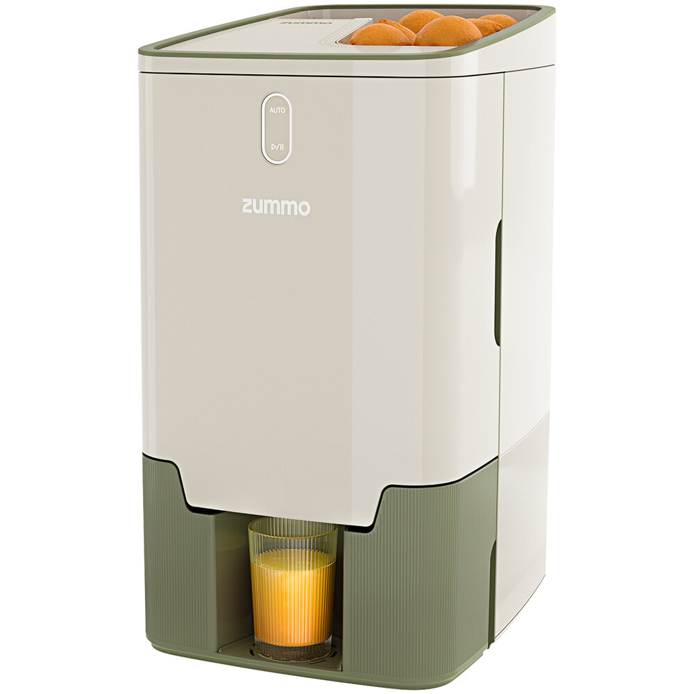 Zummo Z25-GR Viva Forest Green Commercial Juicer - 10 Fruits / Minute - 120V