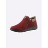 Stiefelette REFLEXAN, Damen, Gr. 40, rot (bordeaux), Veloursleder, feminin, Schuhe