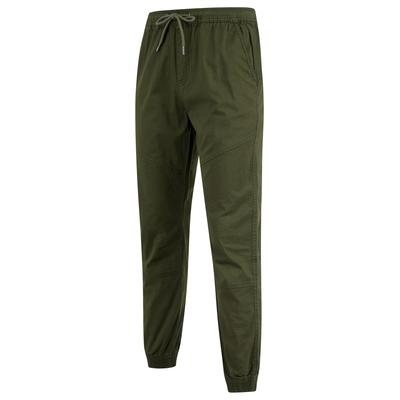 Trousers Portmany 2 Stretch Cotton Twill Cuffed Cargo Jogger Pants in Grape Leaf / L/34 - Tokyo Laundry
