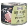 MAC's Cat Feinschmecker 24 x 200 g Alimento umido per gatti - Agnello & pollo