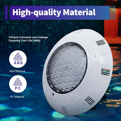 12V 45W RGB LED Swimming Pool Light 7 Color Changing Underwater Lamp IP68 Waterproof Atmosphere Lamp