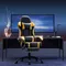 Gaming Chair, Ergonomic Video Game Chair for Adults, Comfortable Computer Chair with Footrest and