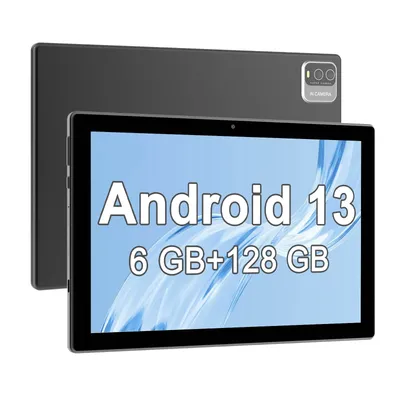 Android 13 Tablet 2024 New 10-inch Tablet 6GB+6GB RAM + 128GB ROM + 1TB Expansion, RK3562 Quad Core,