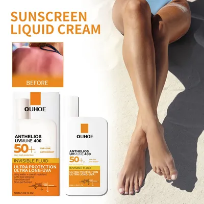 Body Protection Cream UV Protection Liquid Cream Oil Control Moisturizing Protection Cream