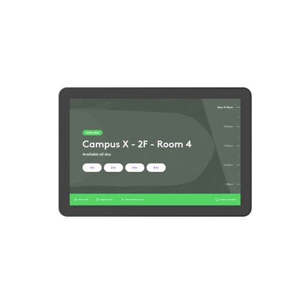 Logitech Tap Konferenzraum Scheduler Planungspanel (graphit) grau, 28.5x16.5 cm Image