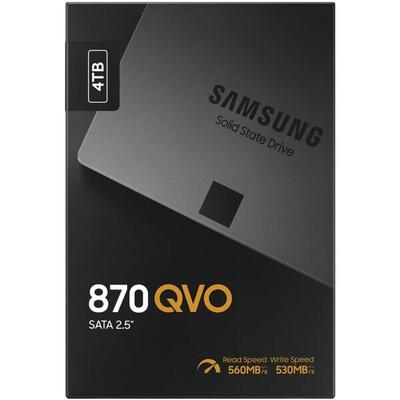 Samsung Interne SSD-Festplatte »870 QVO« 4 TB schwarz, 10x6.985x0.68 cm