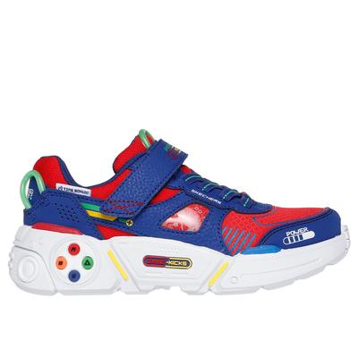 Skechers Boy's Game Kicks: Gametronix 2.0 Sneaker | Blue | Synthetic/Textile | Machine Washable