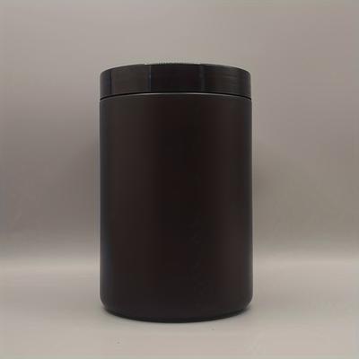 TEMU 750ml Wide Mouth Hdpe Plastic Jars - , High-temperature Resistant, -proof Storage Containers For Supplements, Powder, Hair Gel, Wax - Portable For Home Kitchen & Bathroom Use, Pack Of 1 Image