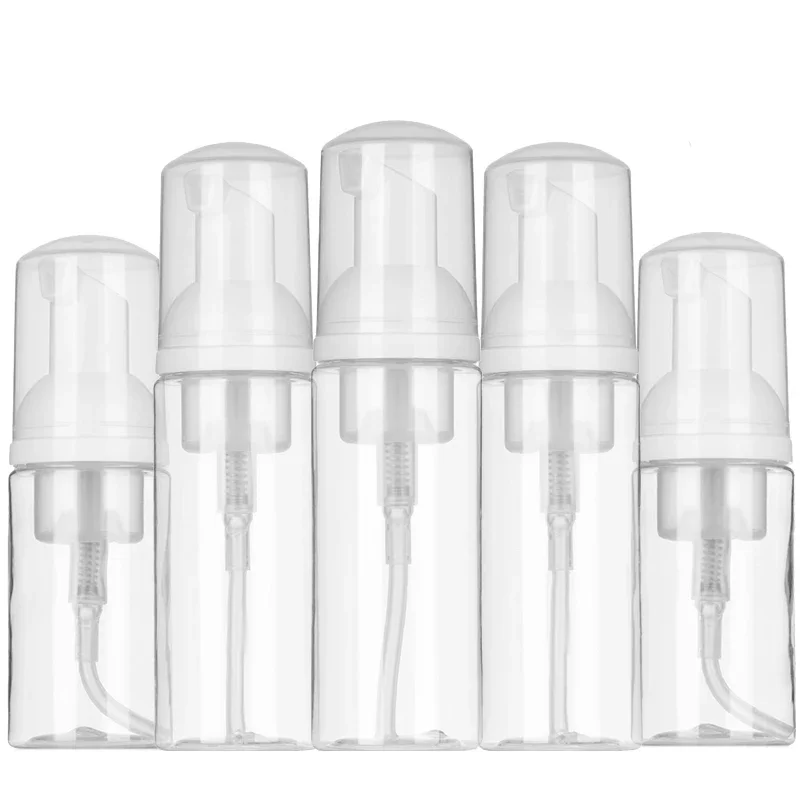 2 pezzi 30ml 50ml 60ml 100ml pompa di schiuma di plastica bottiglia vuota viso ciglia bottiglia cosmetica detergente dispenser di sapone bottiglia di schiuma