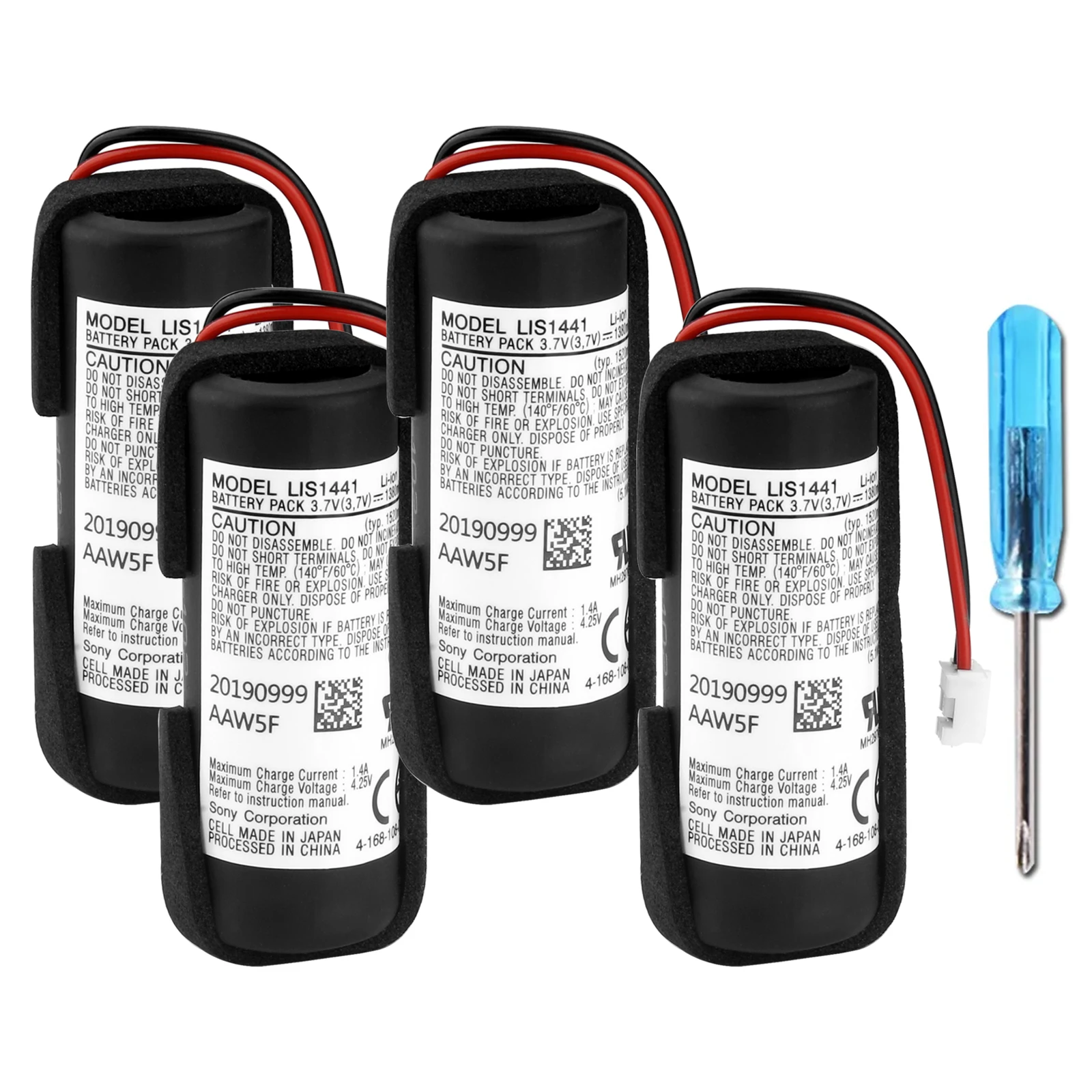 LIS1441 LIP1450 Battery for Sony PS3 / PS4 PlayStation Move Motion Controller Right Hand CECH-ZCM1E, CECH-ZCM1U