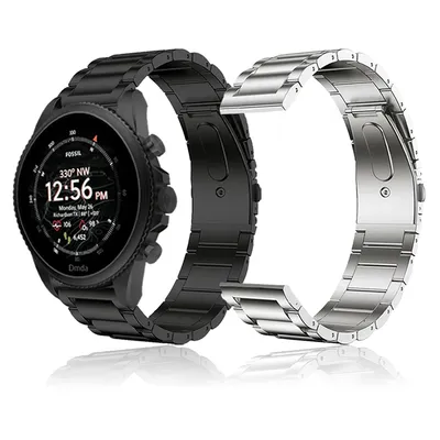 22mm Uhren armband für fossile Gen 6 44mm Gen 5 5e lte 45mm Smartwatch Std. Titan Metallband Sport Armband Ersatz Uhren armbänder