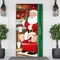 Weihnachten Haustür Weihnachten Party Supplies Lustige Santa Weihnachten Türabdeckung Dekorationen Banner