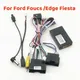 Canbus Box con adattatore per cavo di alimentazione per cablaggio Android a 16 pin per auto per Ford Foucs 2012-2015/Edge 2015/Fiesta 2013 Android 2 Din