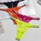 Mutandine da donna nuove Victoria Strass Lingerie Velluto Pizzo Intimo femminile Vita bassa Perizoma