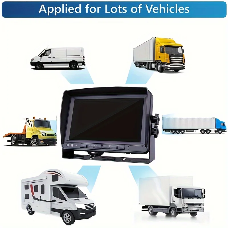 7-Zoll-Bildschirmmonitor Rückfahr kamera für Bus-Hochleistungs-RV-LKW-Fahrzeug ahd tft 1080p fhd lcd Image