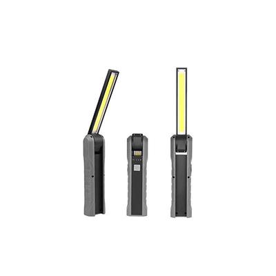 Wiederaufladbare LED-Lampe, wiederaufladbare tragbare LED-COB-Taschenlampe mit Magnetfuß, 3 Modi, Image