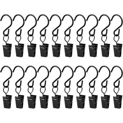 20 Stück Vorhang-Clips, Vorhang-Clips, Metall-Vorhang-Clips, kleine Vorhang-Clips-Haken, Image