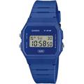 Chronograph, blau (blau, blau, grau), CASIO TIMELESS COLLECTION, Armbanduhren, Damen, Quarzuhr, Armbanduhr, Damenuhr, Herrenuhr, Digitaluhr, Resinarmband