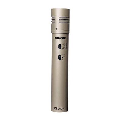 Shure KSM137/SL Cardioid Microphone (Single Microphone) KSM137/SL
