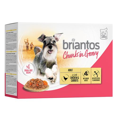 Briantos Chunks in Gravy 40+8 gratis! - Chunks in Gravy Huhn & Karotten