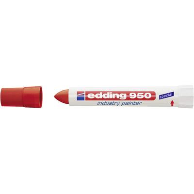 Edding - 950 industry painter 4-950002 Industriemarker Rot wasserfest: Ja