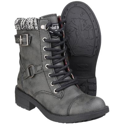 Rocket Dog Womens/Ladies Thunder Lace up Casual Kunstleder Stiefel Image