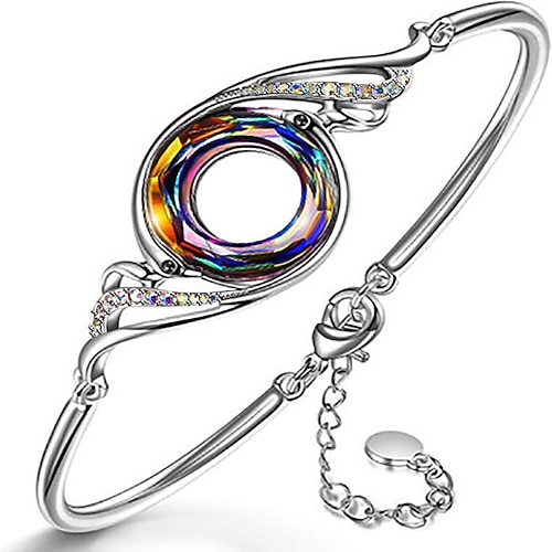 Klassisch Gesegnet Modisch Chrom Armband Schmuck Blau / Purpur / Grün Für Täglich Festtage Image