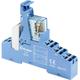 Finder - 48.P8.7.012.0050 Relè di accoppiamento 12 v/dc 10 a 2 scambi 1 pz.