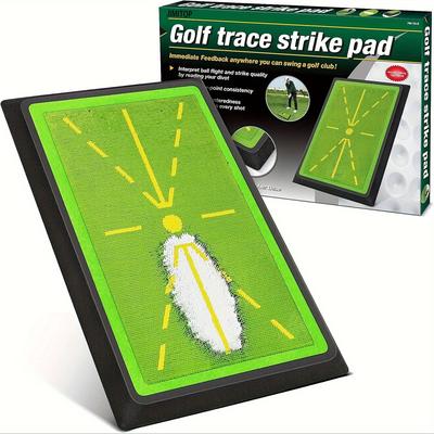 TEMU Golf Swing Mat, Heavy Duty , 12 * 17 Inch Golf Training Mat For Swing Path Feedback And Indoor Practice