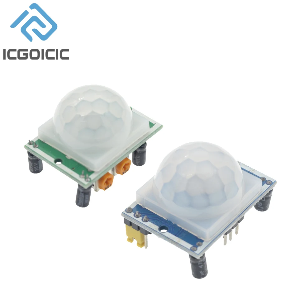 HC-SR501 Einstellen IR Pyroelektrische Infrarot PIR Motion Sensor Detektor Modul Für Arduino Für Raspberry Pi Kits + Fall Image