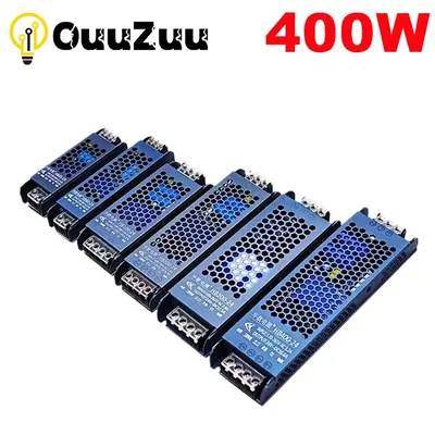 12V 24V LED-Netzteil 45W 60W 200W 300W 400W W Ultra dünner AC/DC-Treiber wandler LED-Transformator Image