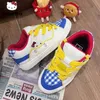 Neue Hello Kitty Skateboard Bread Sneakers Schuhe für Damen, Nischendesign, lässige Boardschuhe mit