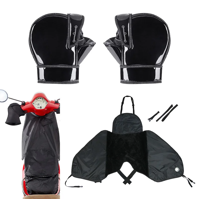 Motorrad Winter Bett bezug für Honda für Peugeot Roller Bein abdeckung Knie decke wärmer Elektro fahrzeug wasserdicht wind dicht Image