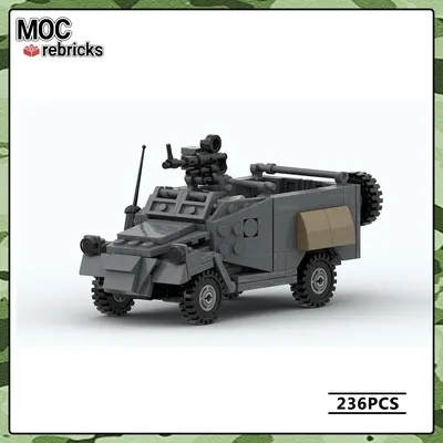 Militär fahrzeuge Serie BTR-40 Auto Moc Baustein DIY Modell Sammlung Experten Puzzle Bildung Ziegel Image