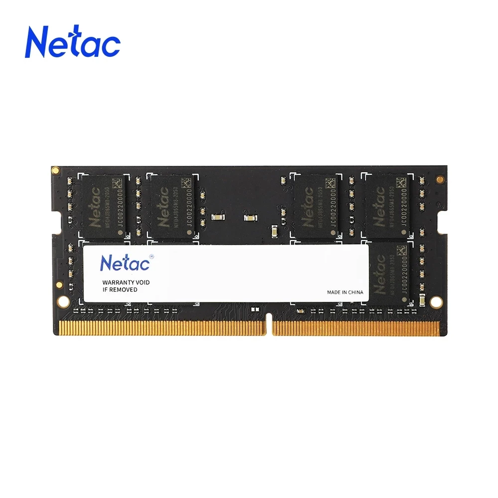Netac memoria ram ddr4 notebook ddr4 4gb 8gb 16gb sodimm ddr4 3200mhz 2666mhz 260pin ram laptop 1,2 v jedec Image